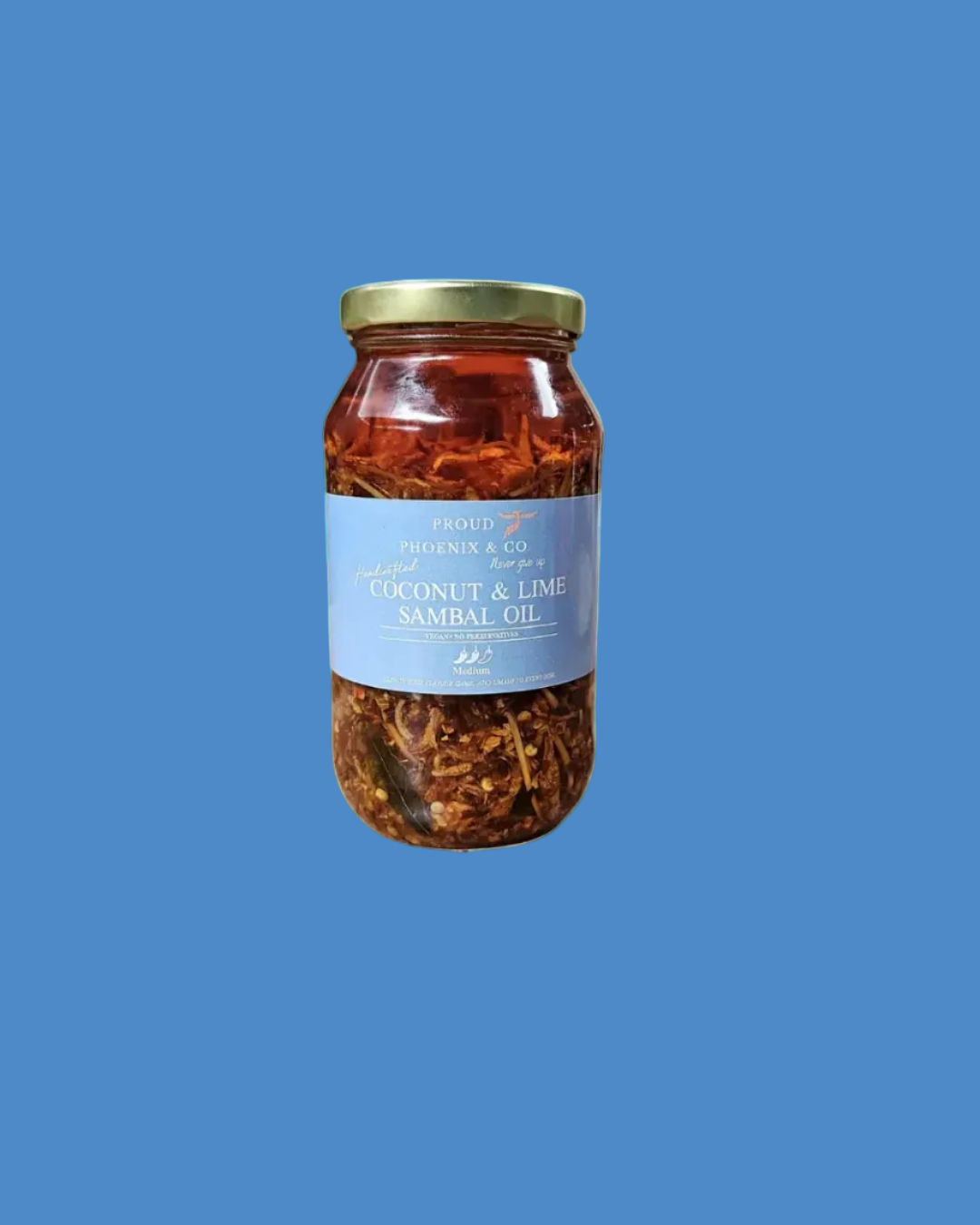 Coconut & Lime Sambal (Chilli Oil) 500ml