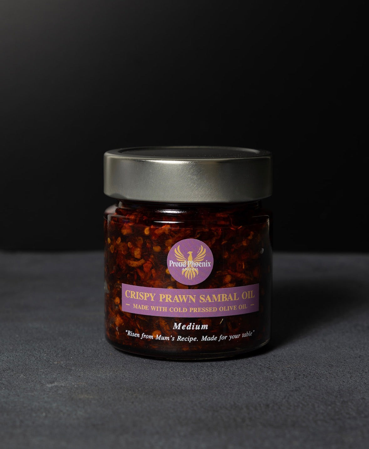 212ML CRISPY PRAWN Sambal Chilli Oil-Made with Cold Pressed Olive Oil 🌶️🌶️