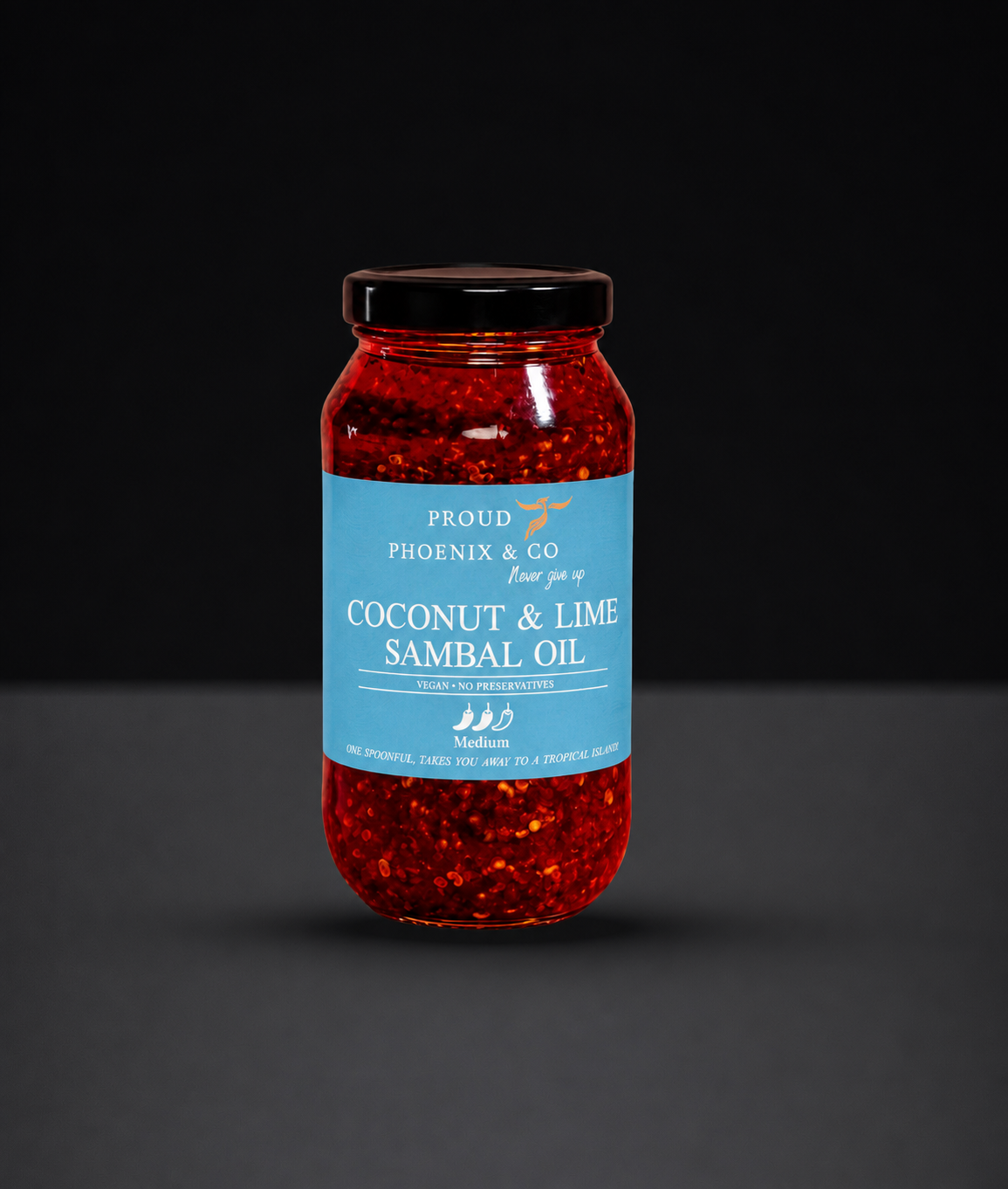 500ML Zesty Coconut & Lime Sambal (Chilli Oil)