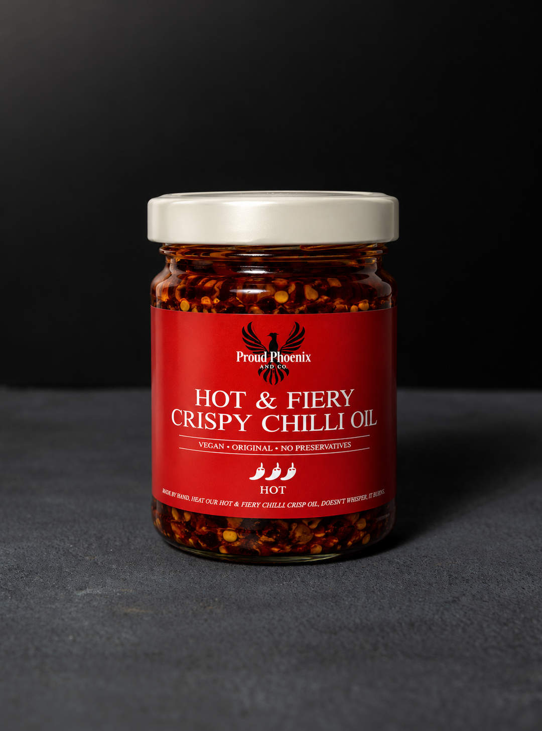 212 ML  HOT & FIERY Crispy Chilli Oil 🌶️🌶️🌶️