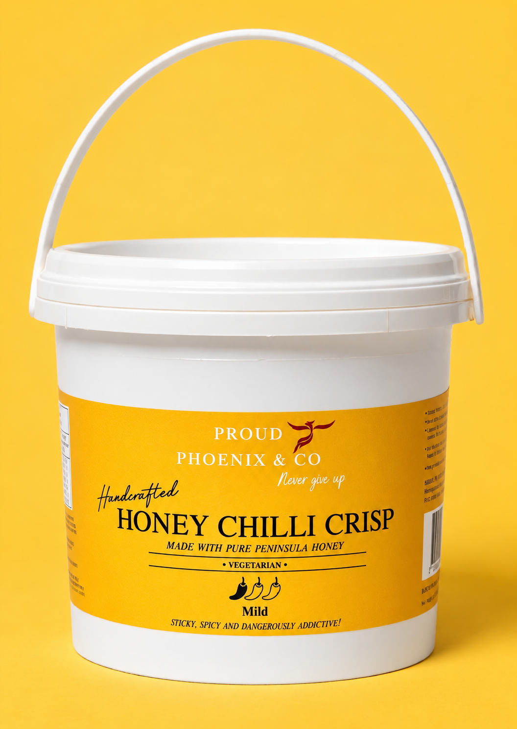 1.5 KG Bucket of Honey Chilli Crisp 🌶️