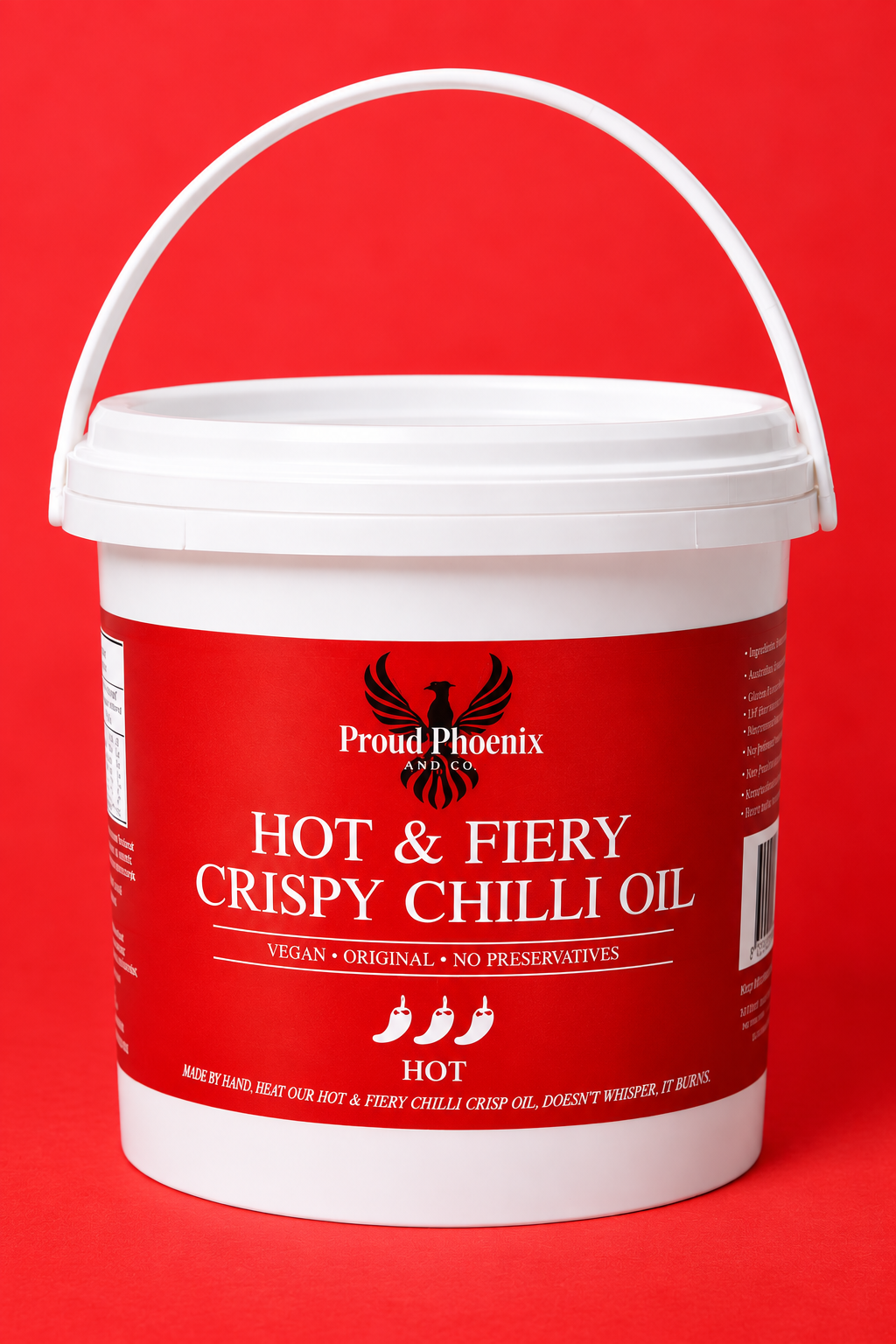 1.5 KG Bucket Sichuan Crispy Chilli Oil- HOT 🌶️🌶️🌶️
