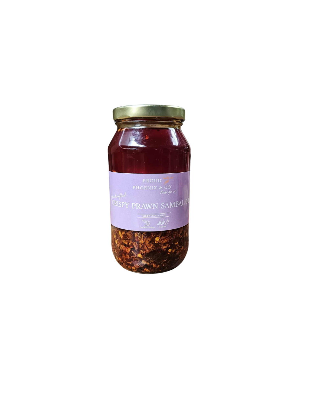 Crispy Prawn Sambal (Chilli oil) 500ml