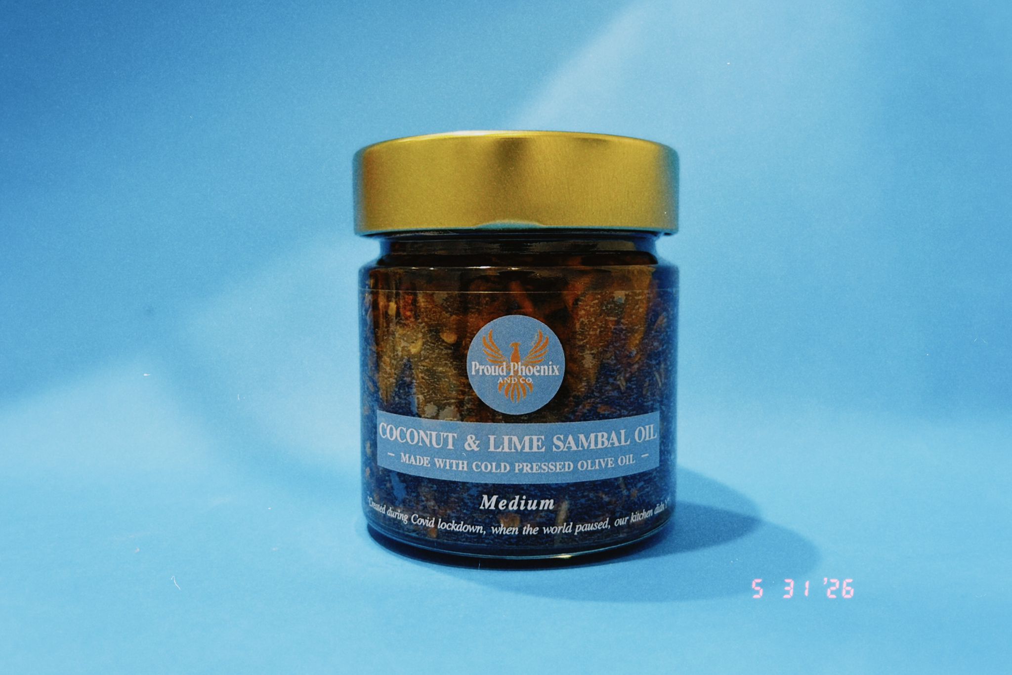 Zesty Coconut and Lime Sambal Oil Made with Cold Pressed Olive Oil 212mg