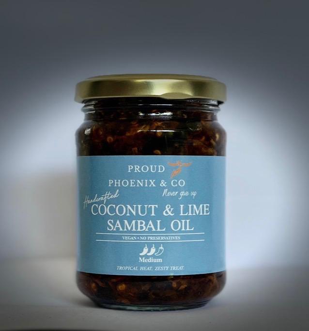 Coconut & Lime Sambal (Chilli oil) 250ml – Proud Phoenix & Co
