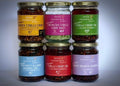 Comes with 6 Jars of Chilli oils and a Crunchy Chilli Lime Salt.